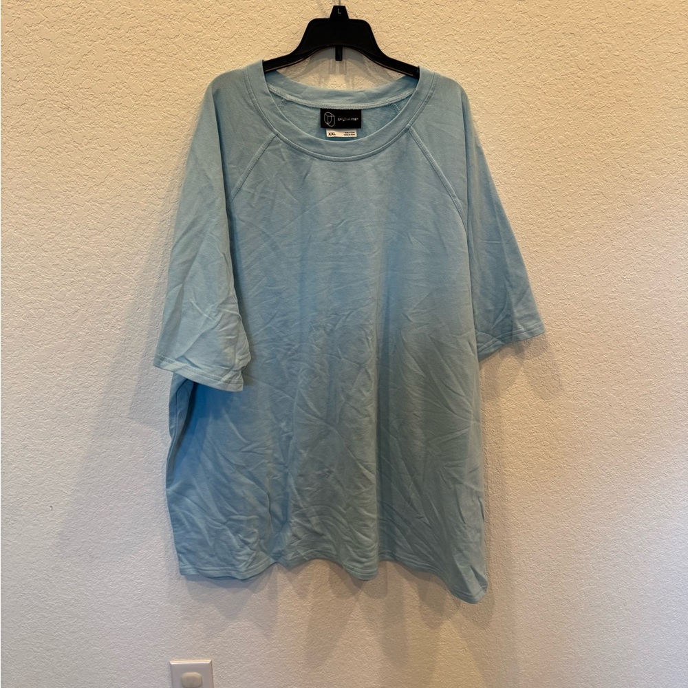 Original Use T-Shirts Size XXL Sky Blue Classy Plain Casual Tee